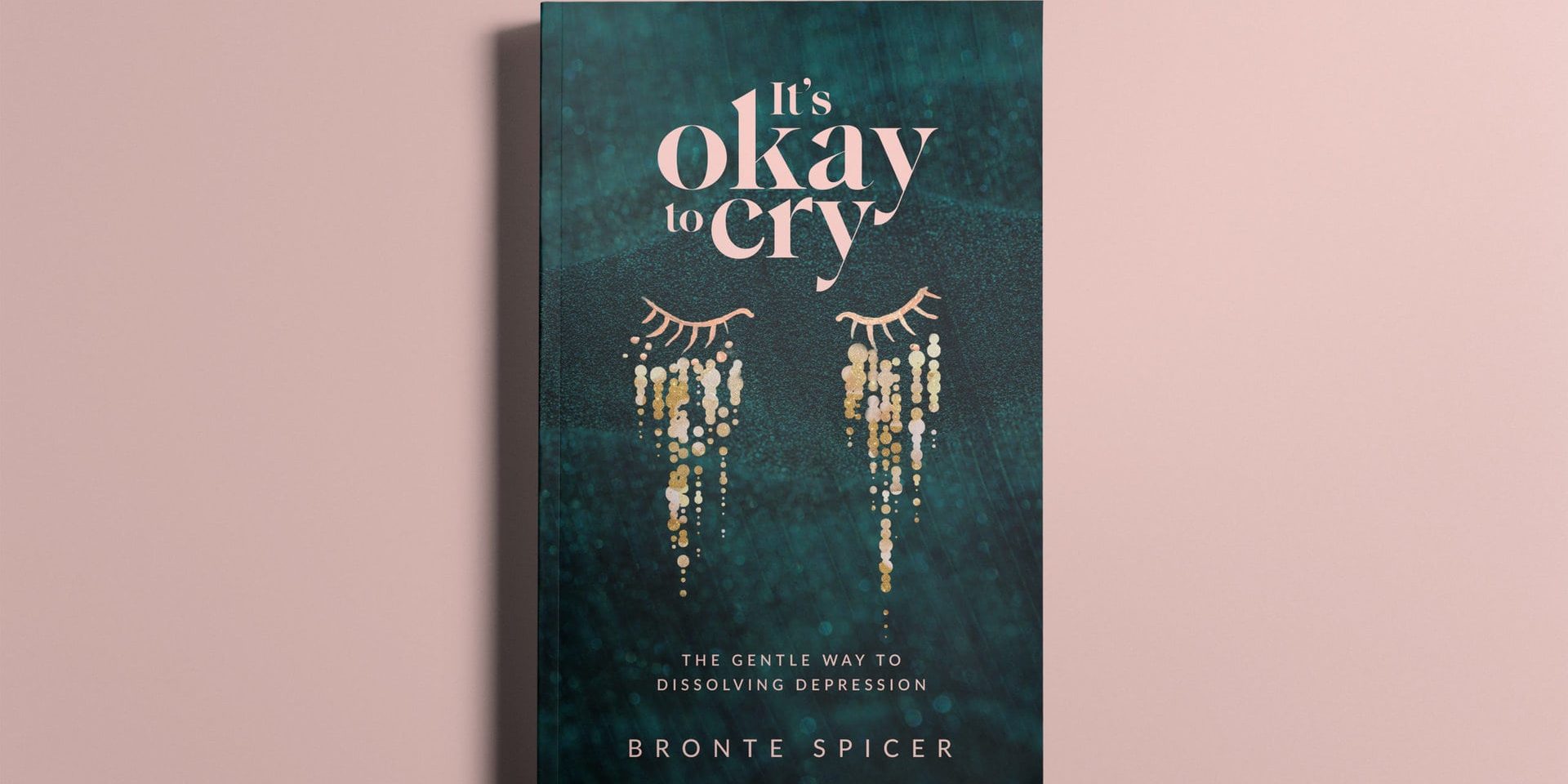 Its Okay To Cry Book Mock Up